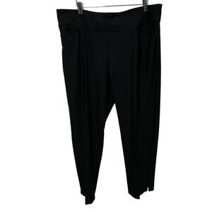TAIL‎ White Label Womens Black Pull On Pants Size 18 Sun Protection